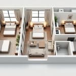 découvrez combien de chambres un appartement t3 peut contenir exactement et comment ces pièces sont généralement réparties.